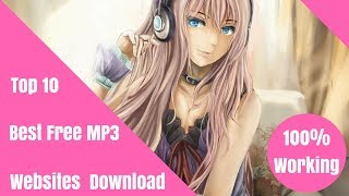 10 Best Free MP3 Music Download Websites [upl. by Regnig]