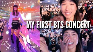 MY FIRST BTS CONCERT  Permission to Dance LA 2021 Day 3 and 4 full experience [upl. by Mchugh718]