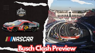 NASCAR Busch Light Clash at the Coliseum Preview  Best Bets and Drivers to Watch For [upl. by Palecek]