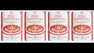 1 rész Nápolyi stílusú pizzához Dirket tészta készítése Stagioni Pizza Napoletana AVPN es liszttel [upl. by Charmian]