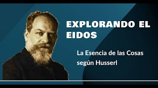 Explorando el Eidos La Esencia de las Cosas según Husserl [upl. by Whalen]