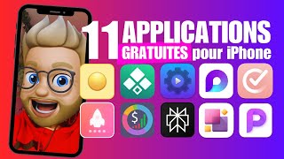 11 applications iPhone géniales et gratuites que vous devez essayer [upl. by Eipper]