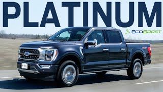 LUXURY 2021 Ford F150 Platinum EcoBoost Review [upl. by Rema592]