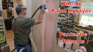 Tilswall 800W HVLP Paint Sprayer Unboxing Review and Testing [upl. by Borries]