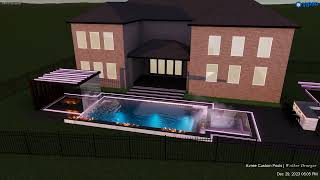 Gonzalez Family Pool Professionally Designed By  Walker Draeger [upl. by Etteniotna]