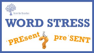 Word and Syllable Stress in English [upl. by Nidorf]