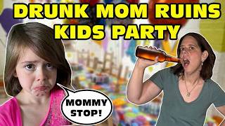 Kid Temper Tantrum Embarrassed By Drunk Moms Behavior As She Gets Carried Off Original [upl. by Warrick]