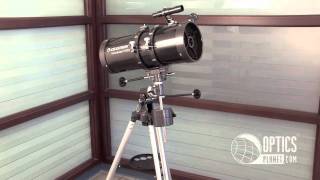 Celestron PowerSeeker 127EQ Telescope  OpticsPlanetcom Product in Focus [upl. by Hannibal]