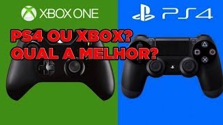 PS4 ou Xbox One Qual é a melhor  Wii descontinuada [upl. by Adoree]