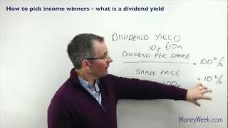 How to pick income winners  What is a dividend yield  MoneyWeek Investment Tutorials [upl. by Ashton]