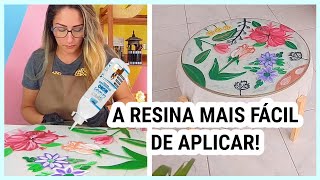 😱 RESINA DE FÁCIL APLICAÇÃO resinart [upl. by Nnov]