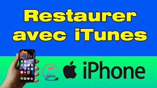 Comment restaurer un iPhone avec iTunes [upl. by Steffi994]