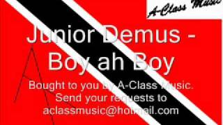 Junior Demus  Boy ah Boy [upl. by Mok]