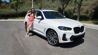 New 2024 BMW X3 xDrive30i Review  21quot M Wheels  M Sport Package  BMW Test Drive Review with Trish [upl. by Diskin]