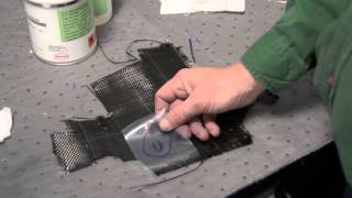 Hartzell Composite Propeller Repair Video – Carbon Foam Trailing Edge Repair [upl. by Asiruam]