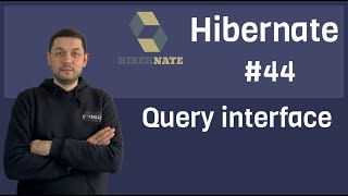 44 Hibernate  Query interface  createQuery setParameter methods [upl. by Cherish270]