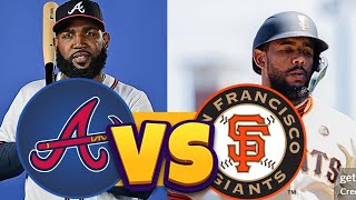 ATLANTA BRAVES VS SAN FRANCISCO GIANTS l JUEGO EN VIVO MLB [upl. by Mirella285]