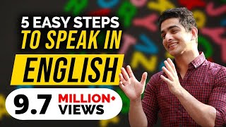 5 Easy Steps To Speak In ENGLISH Fluently And Confidently  English Speaking Tricks  BeerBiceps [upl. by Jaf169]