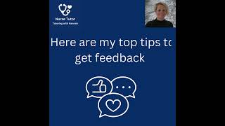 Feedback is essential to passing your NMC OSCE [upl. by Tikna]