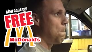 FREE MEAL AT MCDONALDS REMI GAILLARD 🍟 [upl. by Virgel]