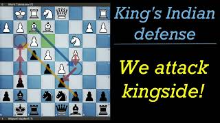 【Game study】Kings Indian Defense  Mark Taimanov vs Miguel Najdorf [upl. by Lorn683]