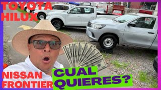 Camionetas Hilux y Frontier venta auto tianguis Guadalajara [upl. by Ruelu]