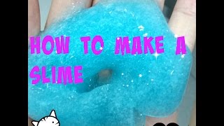 How to make slime WITHOUT borax liquid starch and tide [upl. by Aon]