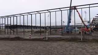 Bouw nieuwe stadion Helmond sport 17122023 made by M Willems [upl. by Artur]