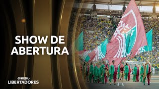 O SHOW DE ABERTURA DA FINAL DA CONMEBOL LIBERTADORES 2023 [upl. by Enihpled]