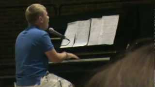 Chasing Pavements Piano Adele  12 year old boy [upl. by Paske]