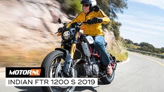 Indian FTR 1200 S 2019  test [upl. by Laehcimaj]