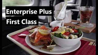 Enterprise Plus Train First Class  Belfast Central Station to Dublin Dublin Connolly April 2019 [upl. by Mure]