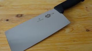 Victorinox Chinese Chefs Knife  chinese vegetable cleaver quotcai daoquot  5406318 [upl. by O'Malley]