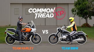 Is Harley’s ADV Better than BMW’s Cruiser R1250GS vs Pan America amp R18 vs Softail Slim  CTXP [upl. by Jopa]