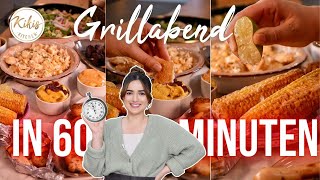 Spontaner Grillabend Der 60MINUTEN Guide mit 6 Rezeptideen 🔥 [upl. by Ideih]