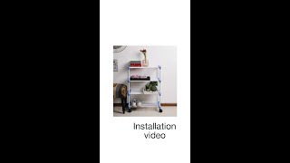 MKW  NEW COLLAPSIBLE SHOE STAND  INSTALLATION VIDEO  SPACE SAVING  EASY TO CARRY [upl. by Alethea875]