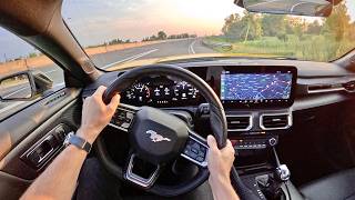 2024 Ford Mustang Ecoboost Premium  POV First Driving Impressions [upl. by Aivil524]