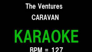 The Ventures CARAVAN GUITAR KARAOKE [upl. by Dirtsa941]