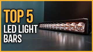 Best LED Light Bars 2024  Top 5 Led Light Bars Review [upl. by Dumm]