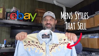 Mens Styles That Sell For a Profit on Ebay [upl. by Leede667]