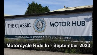 The Classic Motor Hub Motorcycle ride in Sept 2023 Includes Allen Millyard and the Flying Millyard [upl. by Ellatnahc]