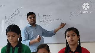 Conduction Convection and radiation by activity  Class 7  Science Chapter Heat and Temperature [upl. by Naujaj]