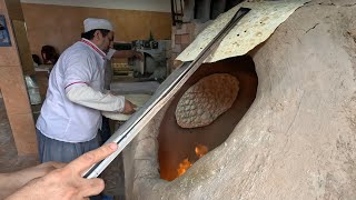 how to baking Taftan bread baking bread recipe [upl. by Nikoletta]