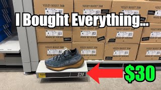 Adidas Has Yeezys For Only 30 Each [upl. by Hayyikaz]