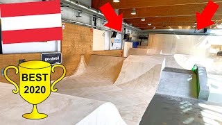 BEST INDOOR SKATEPARK in AUSTRIA 2020 [upl. by Euqinay]