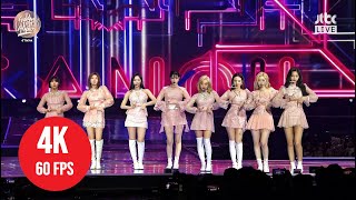 4K LIVE  TWICE  FANCY  200104 JTBC The 34th Golden Disc Awards 2020 [upl. by Petie]