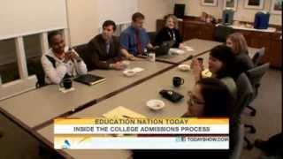 Inside the college admissions process Parenting TODAYshow com [upl. by Ocker]