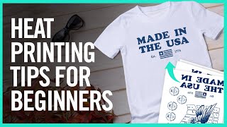 Beginner TShirt Printing Tips  How To Print TShirts Like A Pro [upl. by Canica]