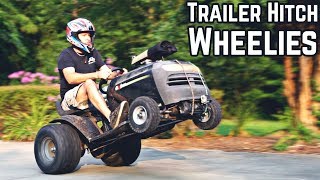 50HP Lawn Mower WHEELIE MACHINE [upl. by Adriena]