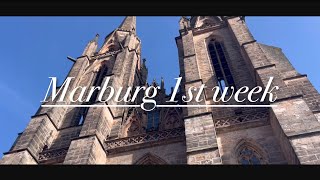 DE 마부르크 방문학생 브이로그 1  입독하고 적응하기  Marburg Universität Orientation vlog  마부크르 프리무버 오티 [upl. by Clemence]